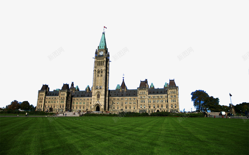 加拿大渥太华风景png免抠素材_新图网 https://ixintu.com 名胜古迹 旅游风景 著名建筑