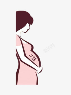 怀孕女孩怀孕的女孩高清图片