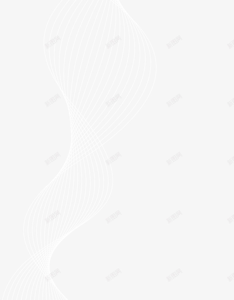 白色清新曲线png免抠素材_新图网 https://ixintu.com 扭曲线条 波形纹理 清新纹理 白色曲线 简约弧线 装饰图案