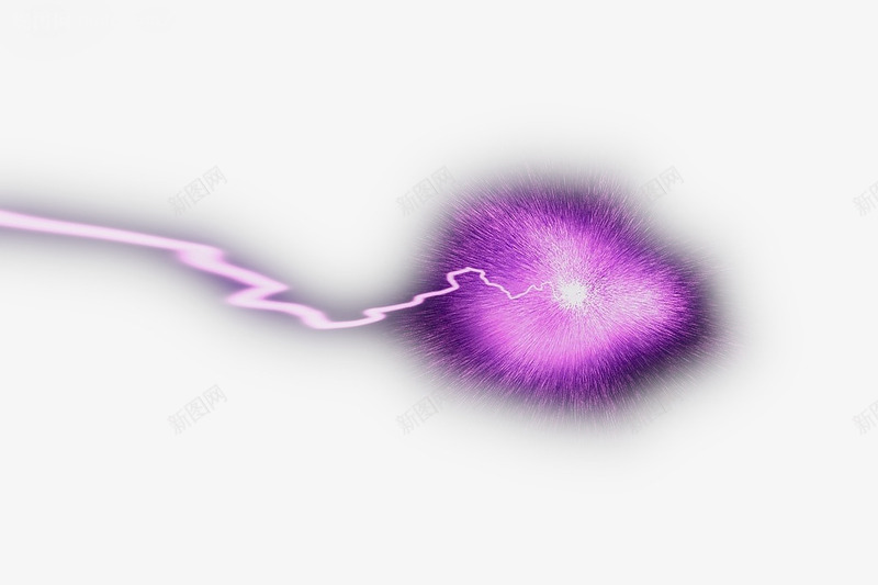 紫色的闪电png免抠素材_新图网 https://ixintu.com 光效 闪 闪电 雷电