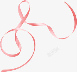 女人的礼物粉红色礼物丝带高清图片