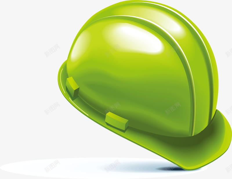 绿色安全帽元素png免抠素材_新图网 https://ixintu.com 安全 安全帽 建筑师 建筑矢量