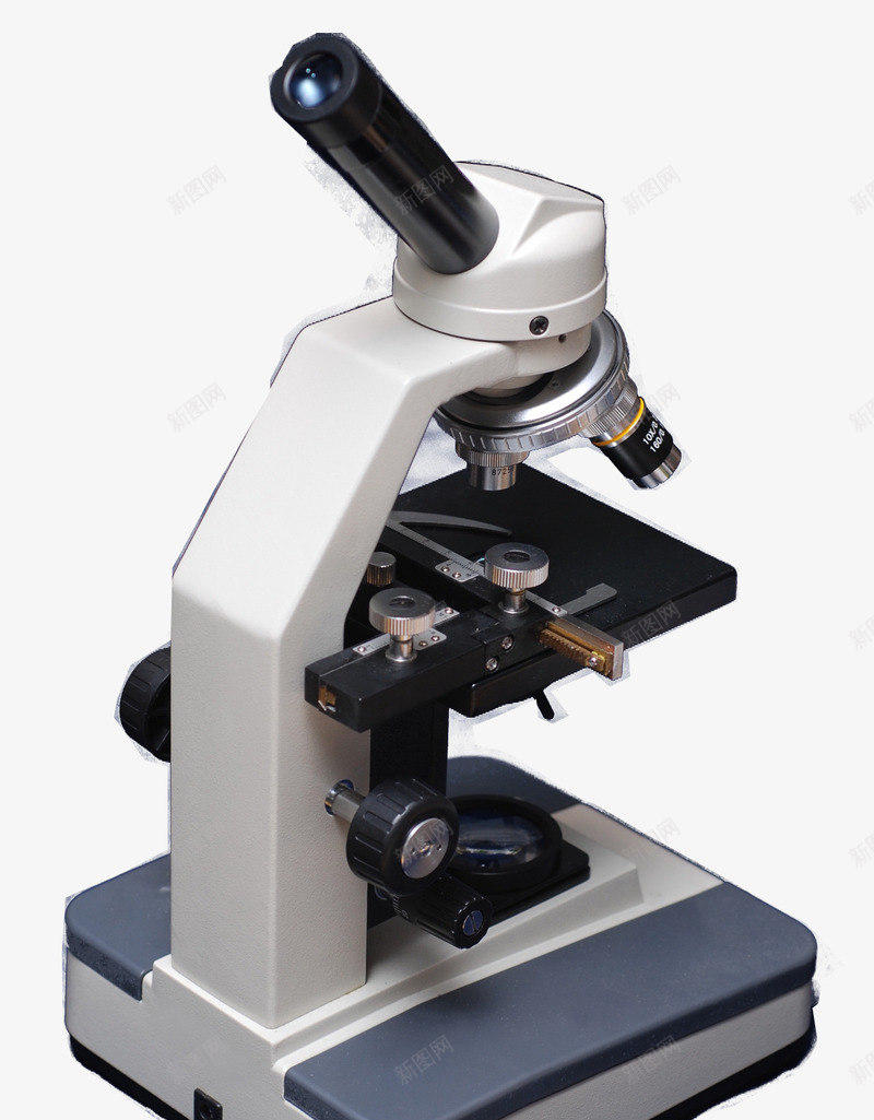 产品实物显微镜png免抠素材_新图网 https://ixintu.com 实验 实验室 显微镜 生物医学 生物学家 科学家 载玻片
