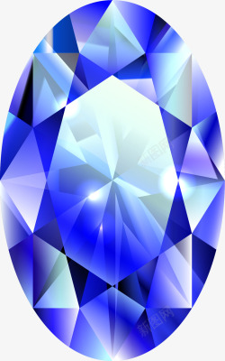 蓝色钻石纹理矢量图素材