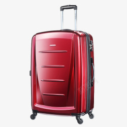 大容量旅行箱红色时尚拉杆箱高清图片