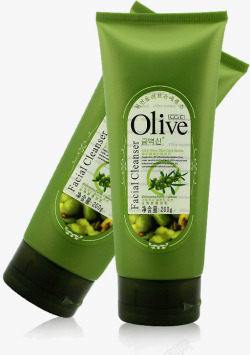 美容护肤用品实物OLIVE啫喱膏高清图片