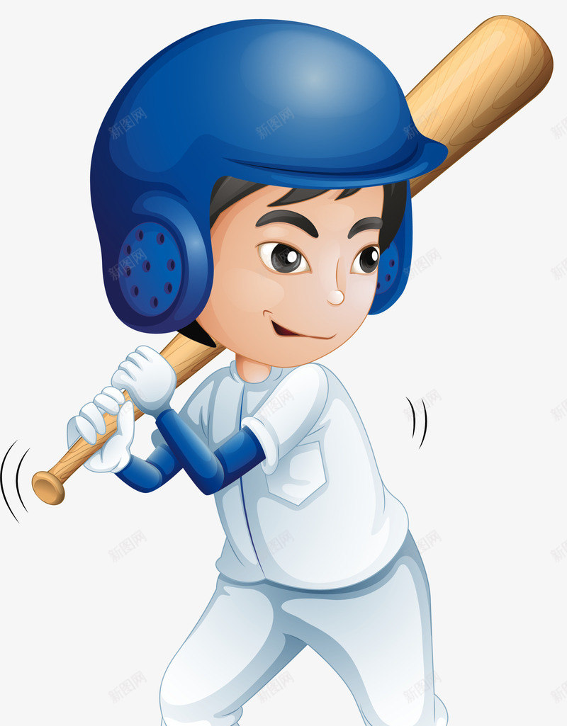 儿童节打棒球的男孩png免抠素材_新图网 https://ixintu.com 儿童节 帅气男孩 打棒球的男孩 拿着棒球棒 蓝色帽子 运动