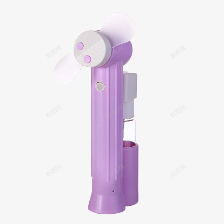 紫色手拿usb充电风扇png免抠素材_新图网 https://ixintu.com USB风扇 usb 商务 夏天 紫色 风扇