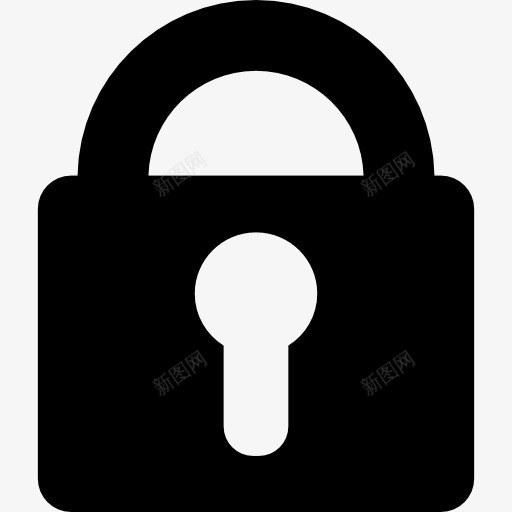 锁定的挂锁安全接口符号图标png_新图网 https://ixintu.com 安全 工具和器具 挂锁 接口 符号 象征 酷的图标 锁