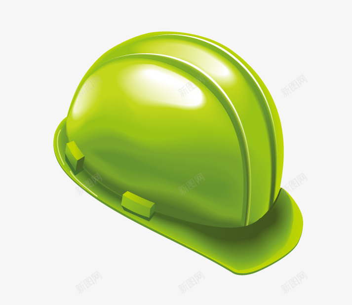 绿色安全帽png免抠素材_新图网 https://ixintu.com 安全帽 帽子 绿色