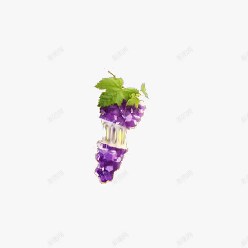 葡萄糖png免抠素材_新图网 https://ixintu.com 果实 植物 紫色 葡萄 葡萄糖