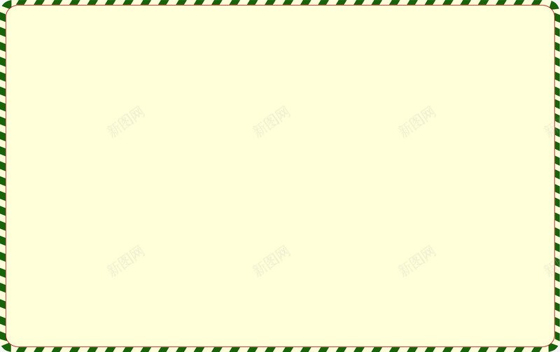 黄绿色条纹边框标签png免抠素材_新图网 https://ixintu.com 条纹 标签 边框 黄绿色