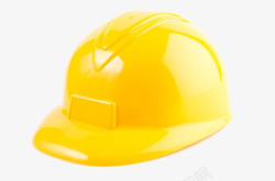 施工头盔黄色安全帽高清图片