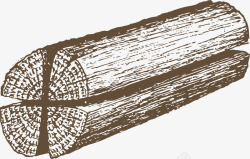 原始木材棕色手绘精细的原始木材高清图片