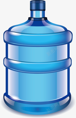 桶装水广告饮用桶装水图标高清图片