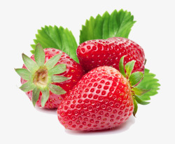 扣好的水果草莓高清图片