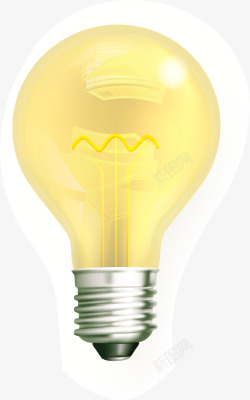 家用照明灯泡黄色照明灯泡高清图片