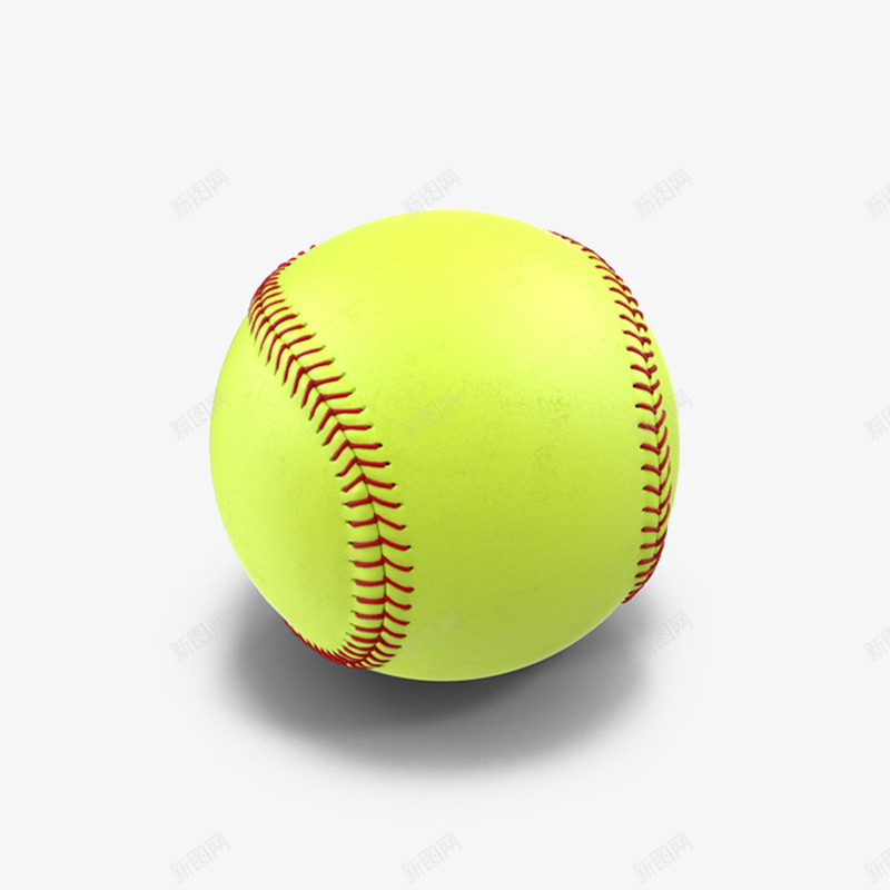 慢速垒球png免抠素材_新图网 https://ixintu.com 垒球 慢速 球类 运动
