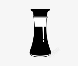 牛奶瓶手绘icon酱油瓶矢量图图标高清图片
