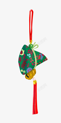 装饰设计粽子端午节粽子香包高清图片