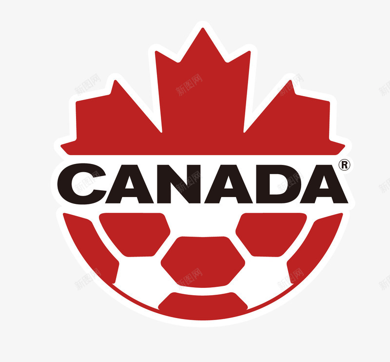 加拿大足球队图标png_新图网 https://ixintu.com logo 加拿大国家队 加拿大足球队 矢量标志 队徽