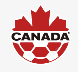 足球队标志加拿大足球队图标高清图片