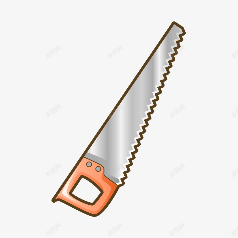 木工工具png免抠素材_新图网 https://ixintu.com 木工工具 木工据 装修工具 锯子