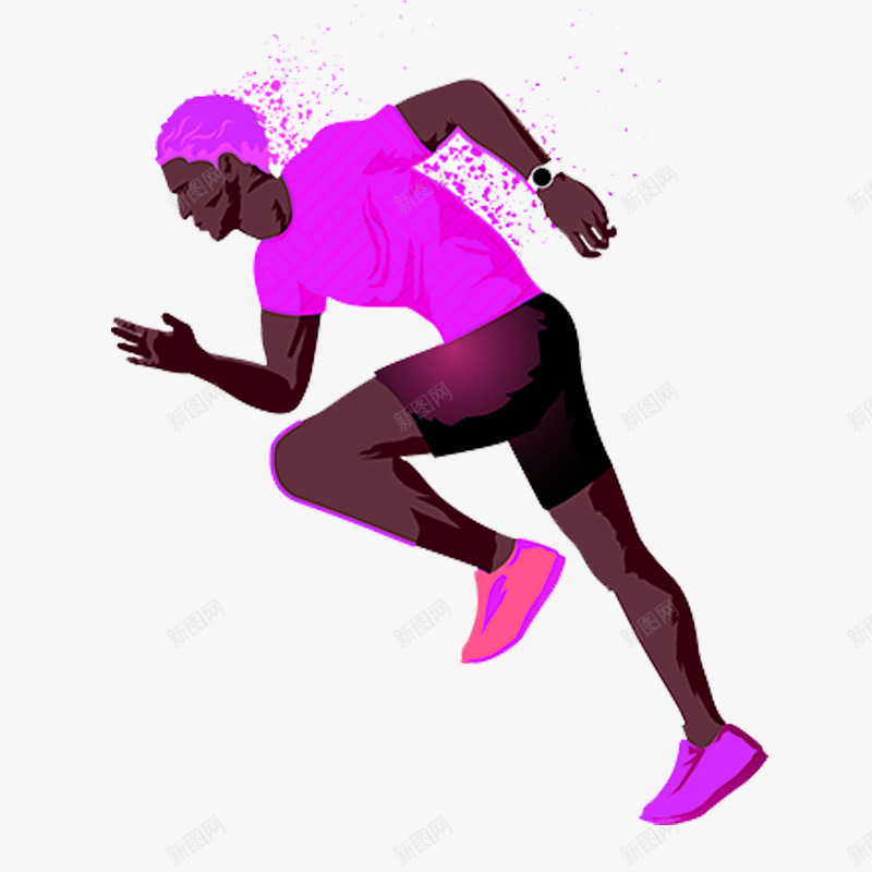 紫色健康运动跑步的人剪影png免抠素材_新图网 https://ixintu.com png设计免抠图 人物 健康 剪影 无 无背景 紫色 装饰 装饰艺术 跑步 运动 运动健康 锻炼身体