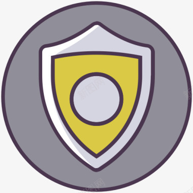 防火墙保护保护安全安全安全盾线图标图标