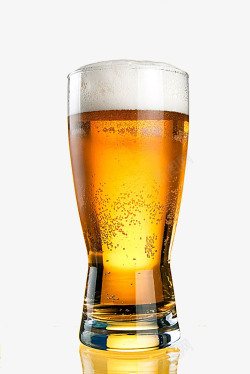 透明瓶子玻璃杯啤酒高清图片
