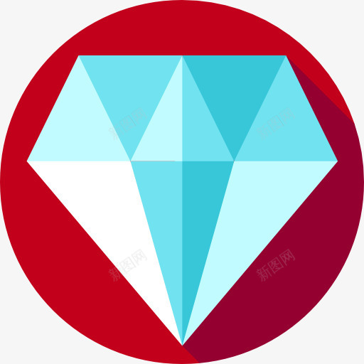 钻石图标png_新图网 https://ixintu.com 宝石 时尚 珠宝 豪华 财富 钻石 魅力