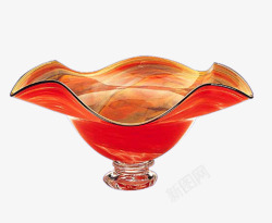 艺术造型玻璃碗实物素材