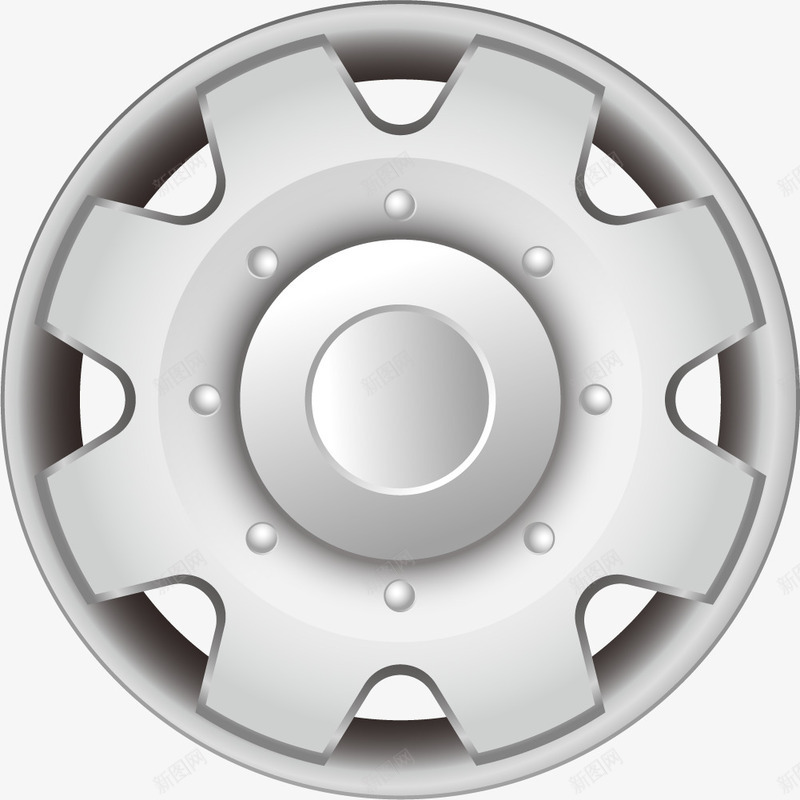 3D立体银白色轮毂png免抠素材_新图网 https://ixintu.com 3D 卡通轮毂 汽车轮毂 白色轮毂 矢量车轮轮毂 立体轮毂 轮毂