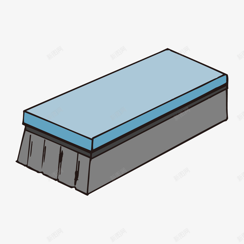 黑板擦png免抠素材_新图网 https://ixintu.com 学习用品 平面设计 黑板擦