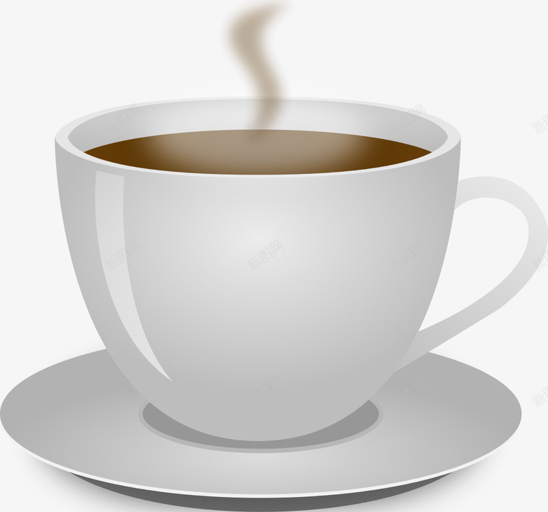 一杯卡通咖啡png免抠素材_新图网 https://ixintu.com 冲泡 卡通 咖啡 咖啡杯 咖啡豆研磨 餐饮行业 黑色