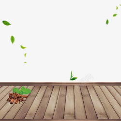 复古木板蔬果八角漂浮树叶复古木板板子高清图片
