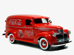 cola红色卡车高清图片