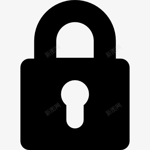 锁图标png_新图网 https://ixintu.com 保护隐私 安全 工具 挂锁