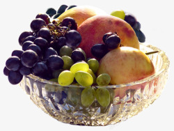 水果器皿玻璃果盘高清图片