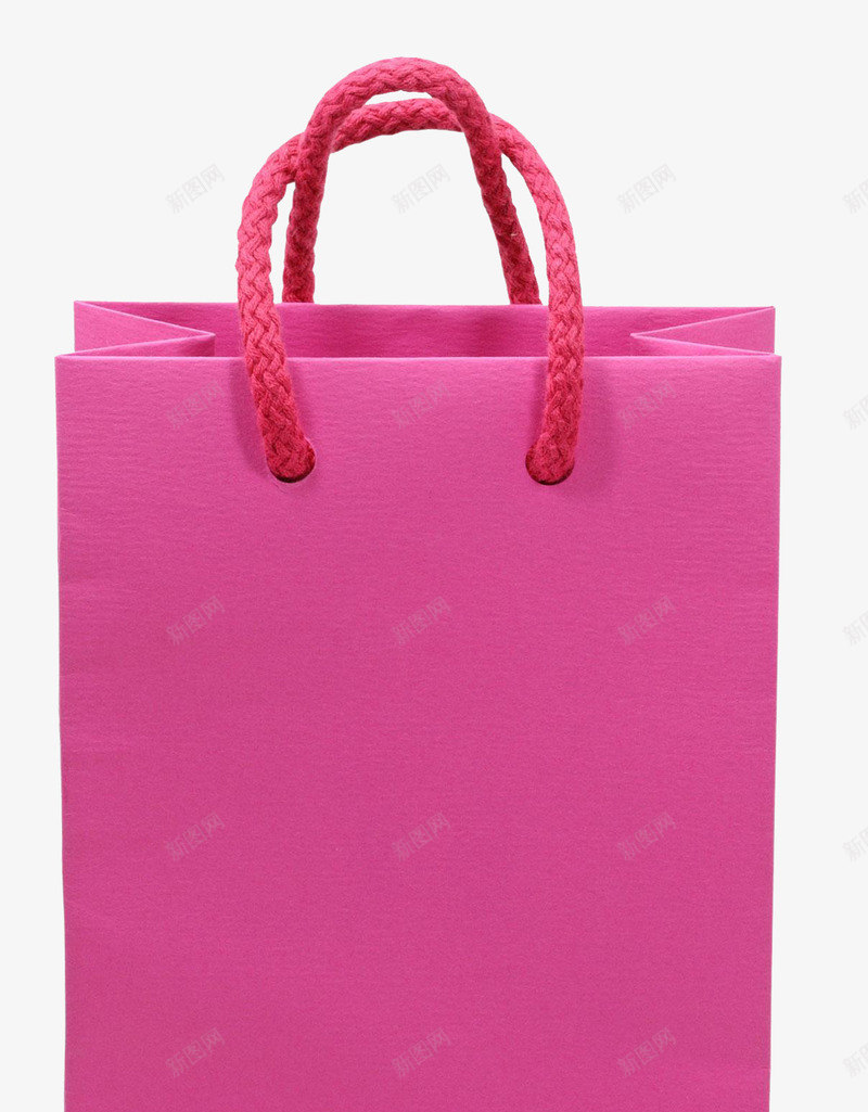 产品实物手提塑料袋png免抠素材_新图网 https://ixintu.com 塑料袋 手提袋 枚红色 袋子