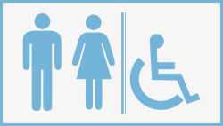 女生卫生间logo公共卫生间图标高清图片