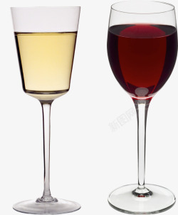 白葡萄酒杯子红酒杯子高清图片