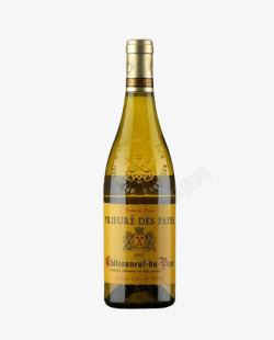干白葡萄酒教皇新堡2007干白葡萄酒高清图片
