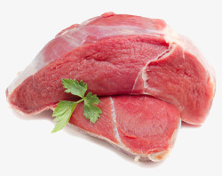 猪实物新鲜生肉瘦肉高清图片