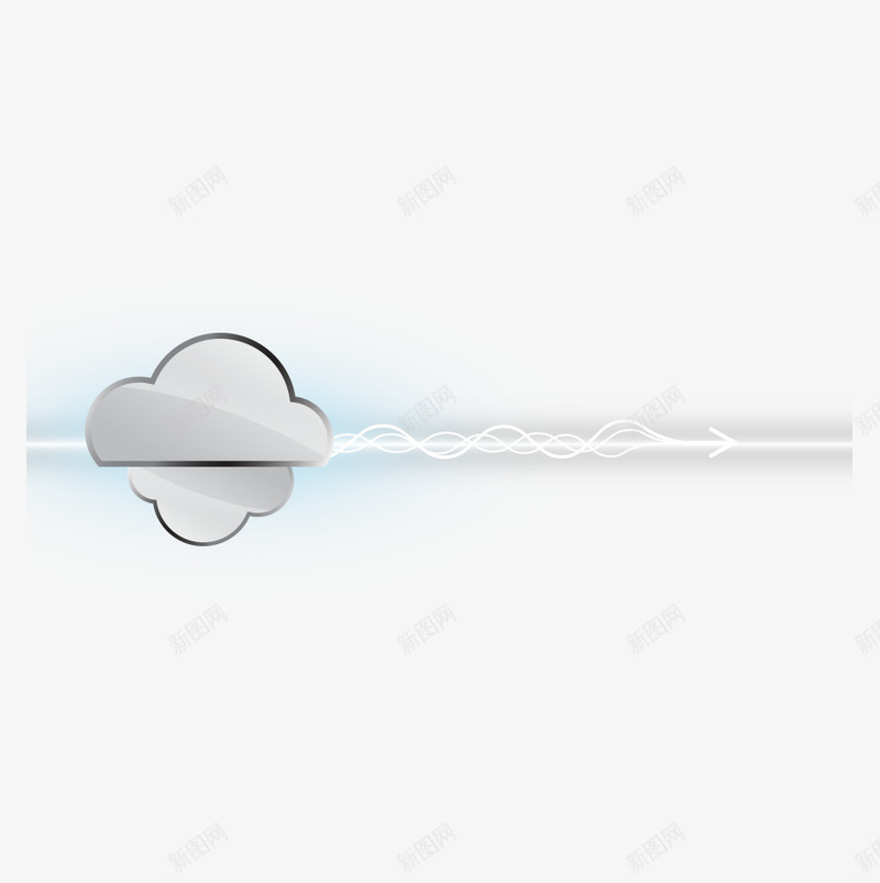 球形闪电png免抠素材_新图网 https://ixintu.com 光电元素 源文件 脉冲 银色
