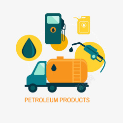 石油产品石油片矢量图高清图片