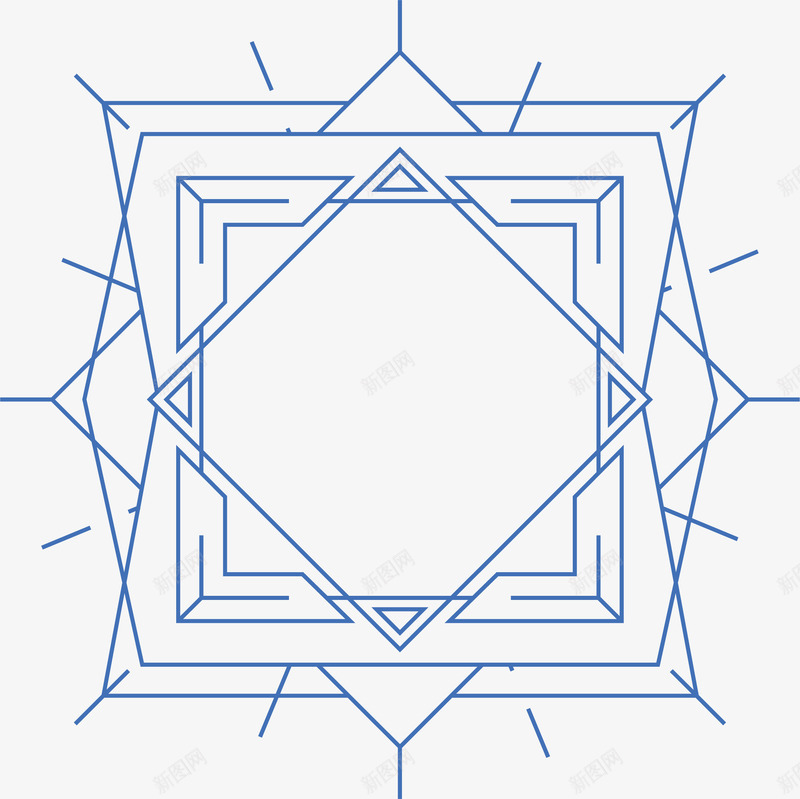 简约形状边框纹理矢量图ai免抠素材_新图网 https://ixintu.com 创意几何形状 图案 形状 手绘线条 简单几何 边框 矢量图