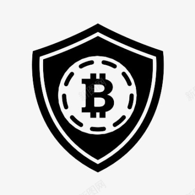 比特币安全盾TheBitcoinIcons图标图标
