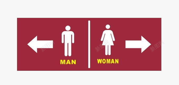 男女厕所指示牌图标png_新图网 https://ixintu.com 卫生间 厕所 厕所牌 女厕 女厕所 女洗手间 标识 标识牌设计 洗手间 男厕