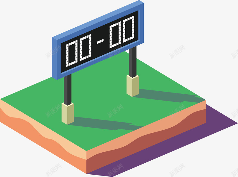 足球场地比分牌矢量图ai免抠素材_新图网 https://ixintu.com 3D 世界杯 体育 场地 比分牌 球类 矢量图 矢量图设计 篮球场 设计 足球 足球场地比分牌 足球场地矢量 运动 零分